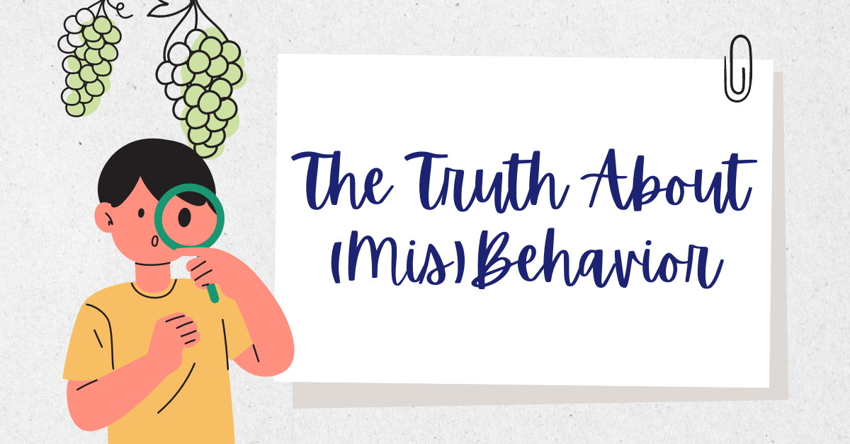 The Truth About (Mis)Behavior trauma recovery